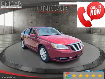 2012 Chrysler 200 Touring Safety Certification Included Financing & Warranty Options Available _____...