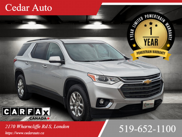 2020 Chevrolet Traverse AWD LT | 1 YEAR POWERTRAIN WARRANTY INCL in Cars & Trucks in London