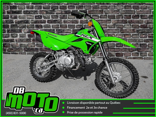 2024 Kawasaki KLX 110 RL ** AUCUN FRAIS CACHE ** in Dirt Bikes & Motocross in West Island - Image 2