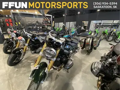 Transportation and Preparation NOT Included 2025 BMW R 12 nineT San Remo Green metallic Let the stre...