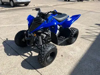 APPLY NOW: https://www.ridecollective.ca/get-pre-approved The 2025 Yamaha Raptor 110 is a youth-frie...