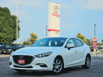 Sporty, efficient, and stylish — the 2017 Mazda3 GX Sedan offers a perfect blend of performance, pra...