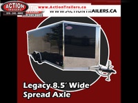 2024 LEGACY 8.5' WIDE WITH DROP SKIRTING ENCLOSED CARGO ALUMINUM