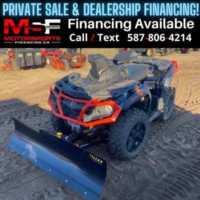 FINANCE ANYTHING IN CANADA PRIVATE SALE & DEALERSHIP FINANCING CALL / TEXT 587-806-4214 APPLY NOW @...