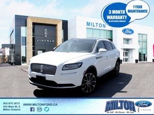 2022 Lincoln Nautilus Reserve AWD RESERVE PKG - PANORMAIC VISTA ROOF - REAR WINDOW PRIVAVY TINT