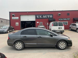 2009 Honda Civic Sdn DX Brand New Safety only133km