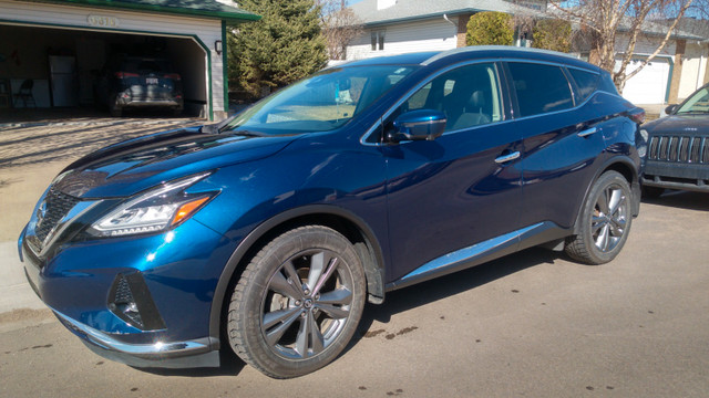 2019 Nissan Murano Platinum, Metallic Blue in Cars & Trucks in Edmonton - Image 3