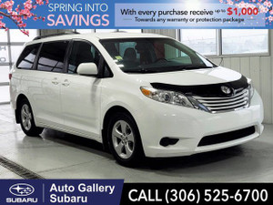 2016 Toyota Sienna LE | SIRIUSXM | EIGHT SEATER | 266 HP