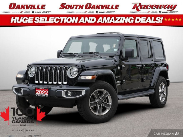 2022 Jeep Wrangler SAHARA | 4 DOOR | NAVI | ALPINE AUDIO | BLUET in Cars & Trucks in Oakville / Halton Region