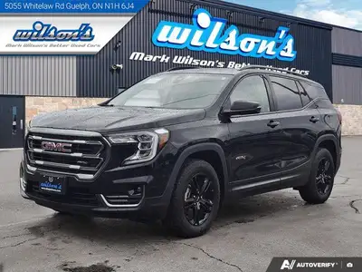 Come see this certified 2023 GMC Terrain AT4 AWD | Leather | Sunroof | Nav | Bose | Heated Wheel + S...