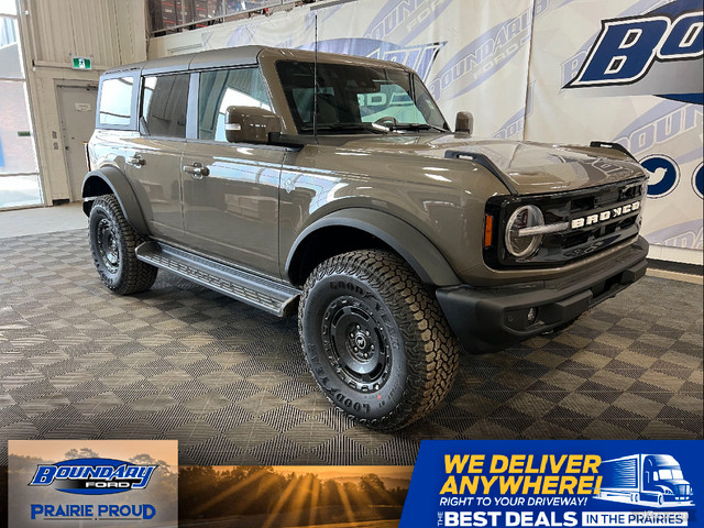 2025 Ford Bronco OUTER BANKS | SASQUATCH PACKAGE | 360 CAMERA in Cars & Trucks in Lloydminster