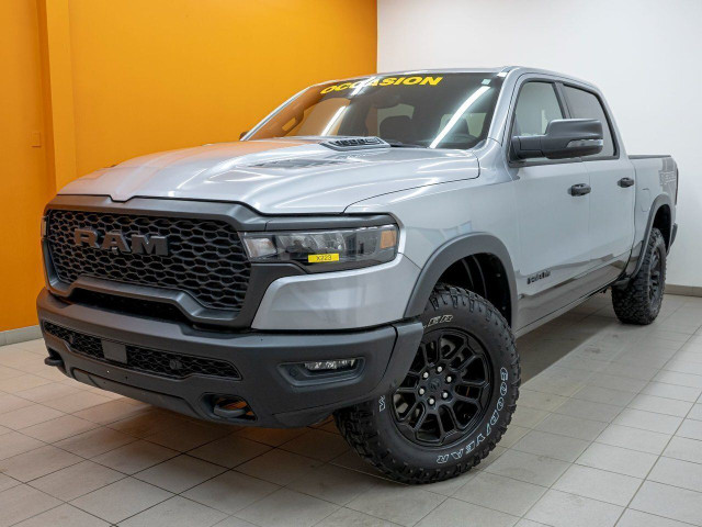 Ram 1500 REBEL CREW 4X4 *NAV 12 PO* SIÈGES / VOLANT CHAUFF 2025 in Cars & Trucks in Laurentides