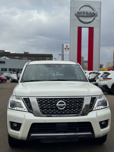 2018 Nissan Armada Platinum - Top Trim Level Local Trade 4X4, Su