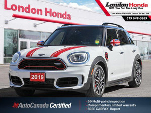 2019 MINI John Cooper Works Countryman John Cooper Works | 8-Speed Automatic | Alloy Wheels | Harman Kardon Sound |