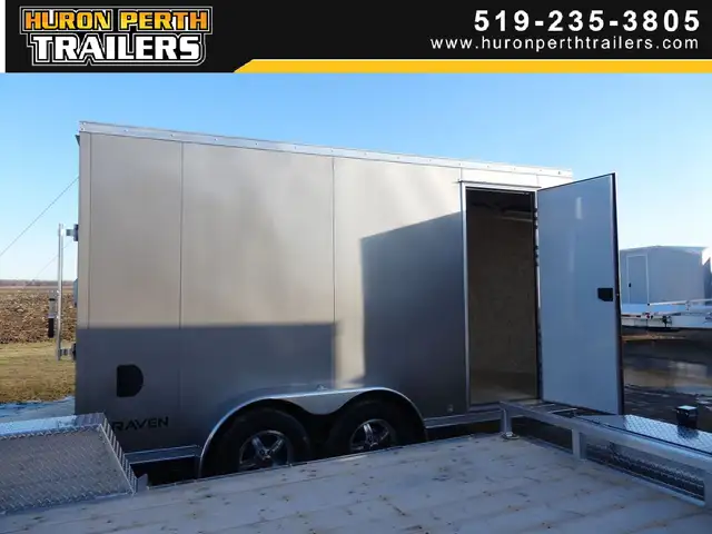 2022 ATC Raven 7x14+2 Enclosed Aluminum Trailer in Cargo & Utility Trailers in Grand Bend - Image 5