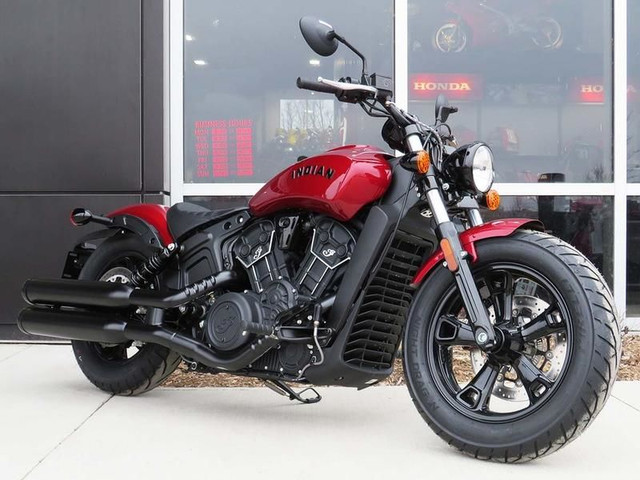 2023 Indian Motorcycle Scout Bobber Sixty ABS Stryker Red Metall in Street, Cruisers & Choppers in Cambridge