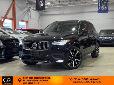 1 SEUL PROPRIETAIRE !! 2021 Volvo XC90 T6 Momentum/AWD/AC/GPS/CAMERA/BT/TOIT PANO/CUIR/CRUISE/MAGS/A...