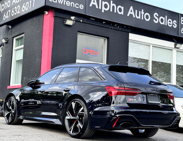 2021 Audi RS 6 Avant 4.0 TFSI Quattro|DYNAMIC|DRIV ASST|BLK OPTI in Cars & Trucks in City of Toronto - Image 3