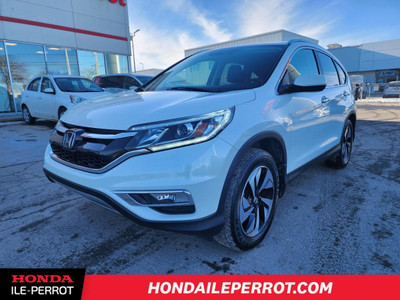 2015 HONDA CR-V TOURING * AWD, CUIR, NAVIGATION, ATTACHE REMORQU