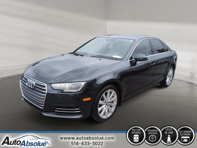 2017 Audi A4Komfort in Cars & Trucks in Laval / North Shore