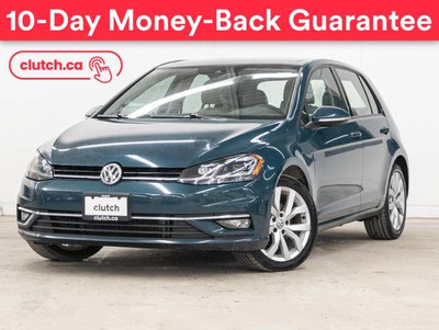 2018 Volkswagen Golf Highline w/ Apple CarPlay & Android Auto, D