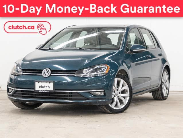 2018 Volkswagen Golf Highline w/ Apple CarPlay & Android Auto, D in Cars & Trucks in Ottawa