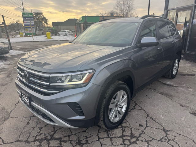 2021 Volkswagen Atlas Trendline, 4MOTION, 7Pass, Camera, Blind S in Cars & Trucks in Mississauga / Peel Region - Image 3