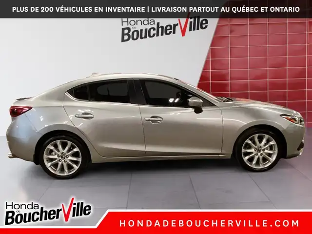 2014 Mazda Mazda3 GT-SKY AUTOMATIQUE, BAS KILOMETRAGE, CUIR in Cars & Trucks in Longueuil / South Shore - Image 8
