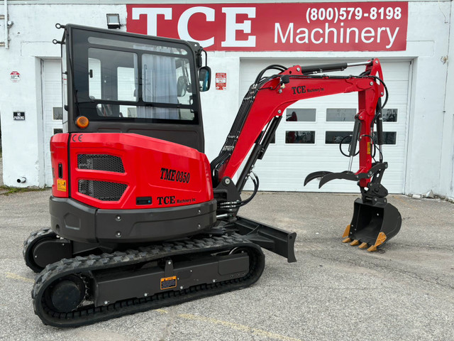 TCE New 2025 TME0350 Mini Excavator , Kubota Engine in Heavy Equipment in Markham / York Region - Image 2