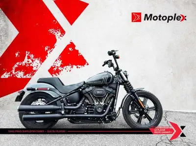 STREET BOB FXBBS 114 HARLEY-DAVIDSON STREET BOB 114 FXBBS 2022 Seulement 4 532 km Moto pratiquement...