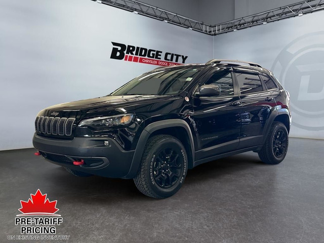 2021 Jeep Cherokee Trailhawk 3.2L V6 - Elite pkg - Leather -... in Cars & Trucks in Lethbridge