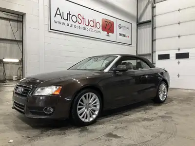 Découvrez le Audi A5 2011 version Cabriolet, automatique, 2,0T Premium QUATTRO, offert par AutoStudi...