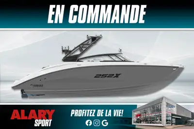 Ce bateau sport YAMAHA 252XE 2025 est disponible DÈS MAINTENANT! Contactez-nous au 450-420-2707. PDS...