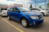 This 2015 Dodge Journey Canada Value Pkg comes in a striking Blue Streak Pearl with 17 steel wheels... (image 1)