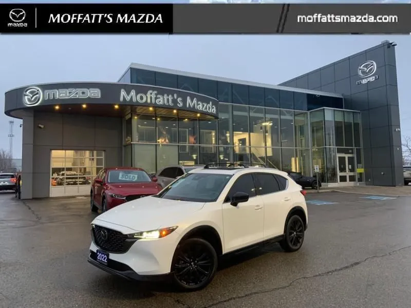 2022 Mazda CX-5 Sport Design w/Turbo Leather and sunroof!