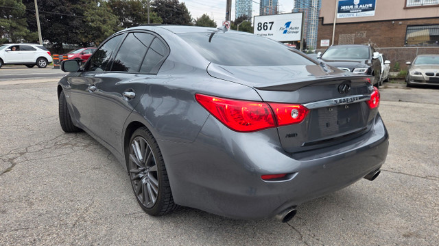 2016 Infiniti Q50 Red Sport 400 in Cars & Trucks in City of Toronto - Image 3