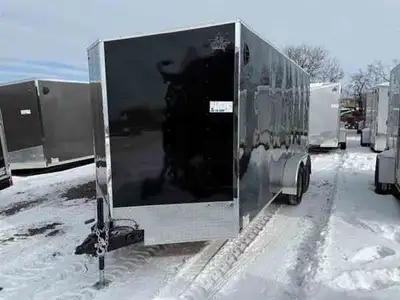 2025 Forest River Cargo 7X16 Tandem Axle The Best Value Cargo Trailer In Ontario. This trailer has 2...