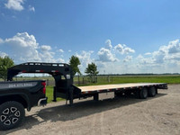 30' Precision Gooseneck Beavertail Ramp Trailer from $564/month