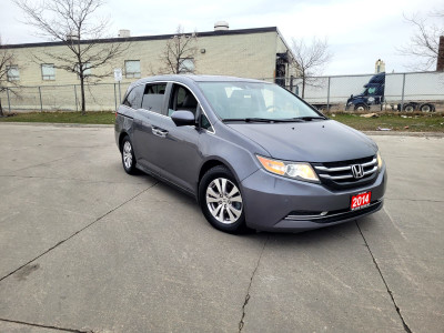 2014 Honda Odyssey Touring, 8 Pass, Leather Roof, warranty avail