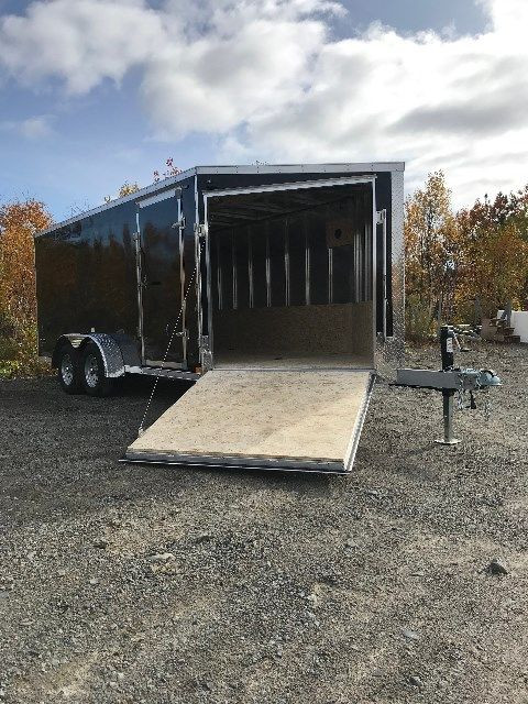 2024  7'x 21' Drive In/out Snow Trailer in Cargo & Utility Trailers in Sudbury - Image 3