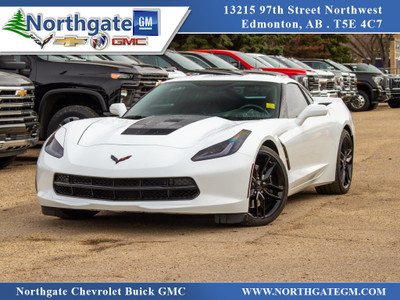 2019 Chevrolet Corvette Stingray Z51 ARCTIC WHITE | BOSE(R) S...