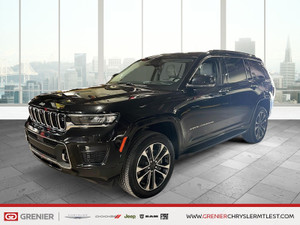 2022 Jeep Grand Cherokee OVERLAND + 4X4 + V8 5.7L + TOIT OUVRANT PANO