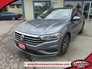 2020 Volkswagen Jetta LOADED SEL-EDITION 5 PASSENGER 1.4L - DOHC.. ECO-MODE-PACKAGE.. LEATHER.. HEATED SEATS.. POWER SUNROOF.. BACK-UP CAMERA.. BLUETO