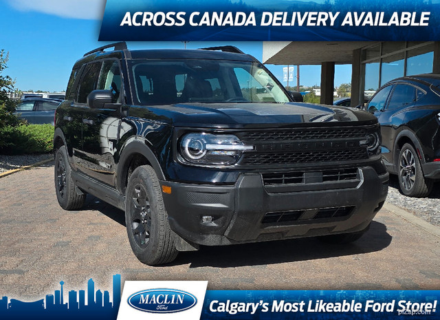 2025 Ford Bronco Sport BIG BEND | BLACK APP PKG | CONVENIENCE PK in Cars & Trucks in Calgary