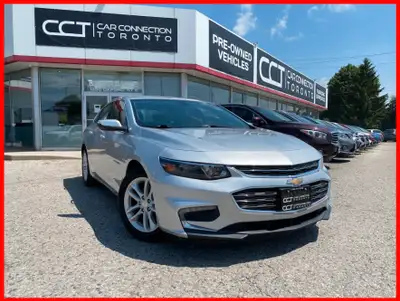 2018 CHEVROLET MALIBU CARPROOF VERIFIED! 160,191 KM AUTOMATIC TRANSMISSION GREY EXTERIOR ON BLACK CL...