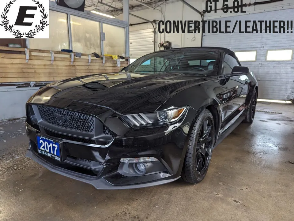 2017 Ford Mustang GT CONVERTIBLE!!