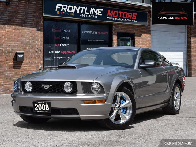 2008 Ford Mustang 2dr Cpe GT 4.6L V8 *6-Speed Manual* in Cars & Trucks in City of Toronto