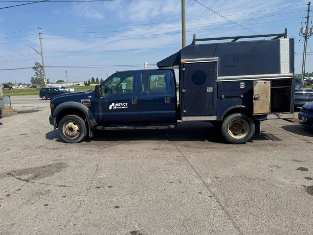 2009 Ford F-550 SERVICE TRUCK, CREW CAB, 6.4L DIESEL, AS IS in Cars & Trucks in London - Image 2