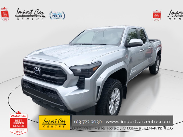 2024 Toyota Tacoma 6 FOOT BOX, HTD. SEATS, BLIS, BK. CAM, ALLOYS in Cars & Trucks in Ottawa