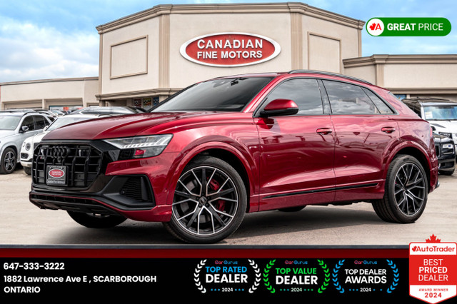 2022 Audi SQ8 V8 | QUATTRO | HUD | CARBON FIBER PKG | 500HP | SO in Cars & Trucks in City of Toronto